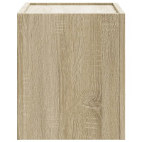 Produktbild för Väggmonterade sängbord 2 st sonoma-ek 45x30x35 cm