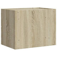 Produktbild för Väggmonterade sängbord 2 st sonoma-ek 45x30x35 cm