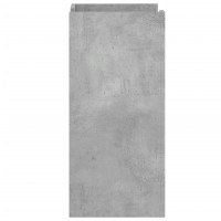 Produktbild för Skänk betonggrå 45x35x75 cm konstruerat trä