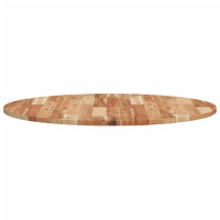 Produktbild för Bordsskiva rund Ø90x2 cm massivt akaciaträ
