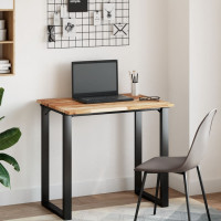 Produktbild för Bordsskiva rektangulär 80x60x2 cm massivt akaciaträ
