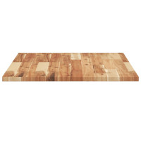 Produktbild för Bordsskiva rektangulär 80x60x2 cm massivt akaciaträ