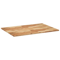 Produktbild för Bordsskiva rektangulär 120x70x2 cm massivt akaciaträ