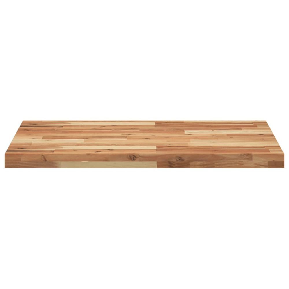 Produktbild för Bordsskiva rektangulär 80x60x4 cm massivt akaciaträ
