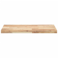 Produktbild för Bordsskiva rektangulär 140x50x4 cm massivt akaciaträ