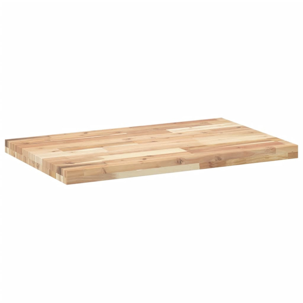 Produktbild för Bordsskiva rektangulär 140x50x4 cm massivt akaciaträ