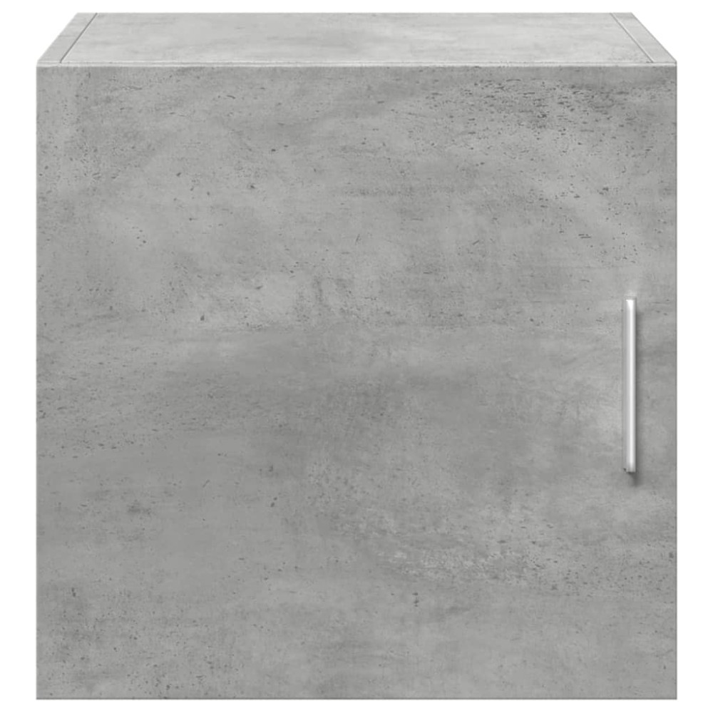 Produktbild för Väggskåp betonggrå 40x42,5x40 cm konstruerat trä