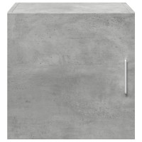 Produktbild för Väggskåp betonggrå 40x42,5x40 cm konstruerat trä