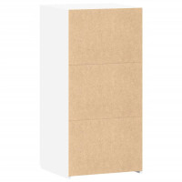 Produktbild för Skåp vit 45x42,5x93 cm konstruerat trä