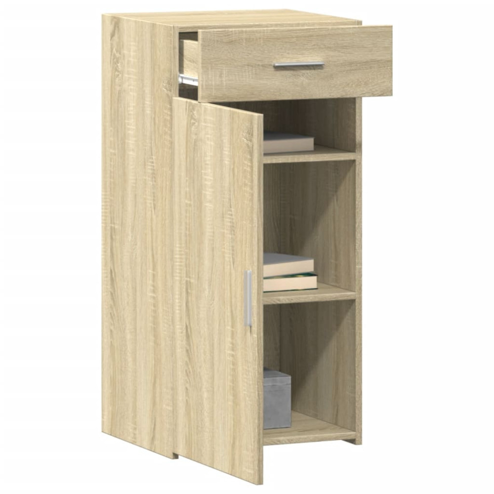 Produktbild för Skänk sonoma-ek 45x42,5x93 cm konstruerat trä