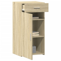 Produktbild för Skänk sonoma-ek 45x42,5x93 cm konstruerat trä