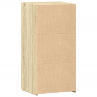 Produktbild för Skänk sonoma-ek 45x42,5x93 cm konstruerat trä