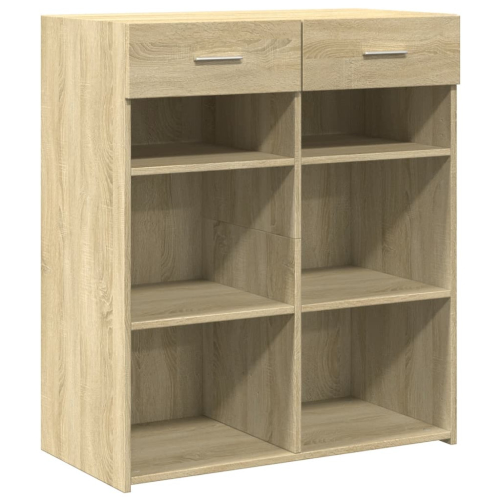 Produktbild för Skänk sonoma-ek 80x42,5x93 cm konstruerat trä