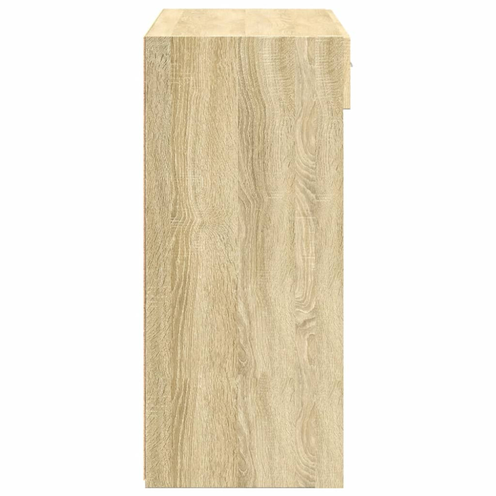 Produktbild för Skänk sonoma-ek 80x42,5x93 cm konstruerat trä