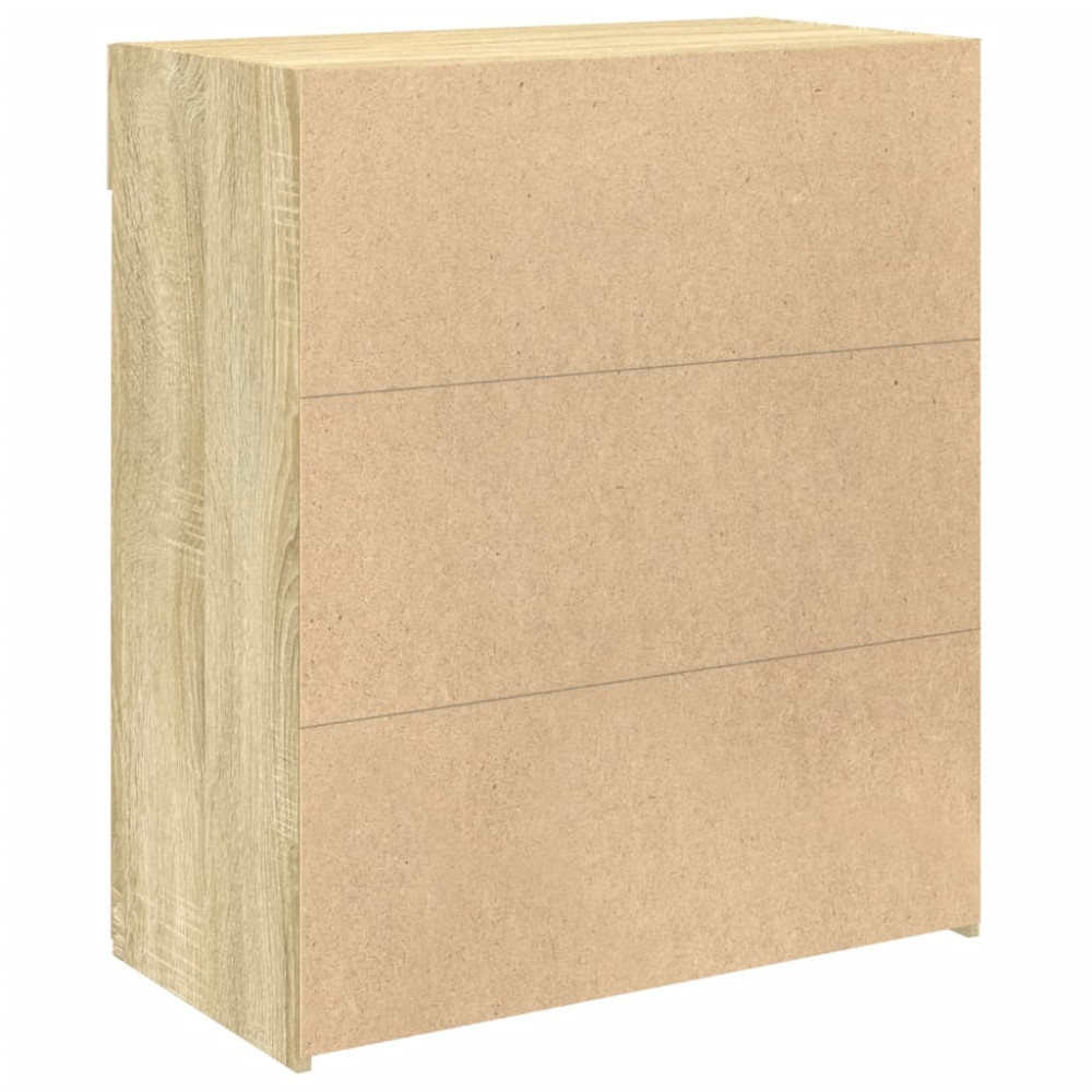 Produktbild för Skänk sonoma-ek 80x42,5x93 cm konstruerat trä