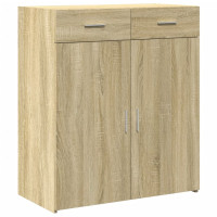 Produktbild för Skänk sonoma-ek 80x42,5x93 cm konstruerat trä