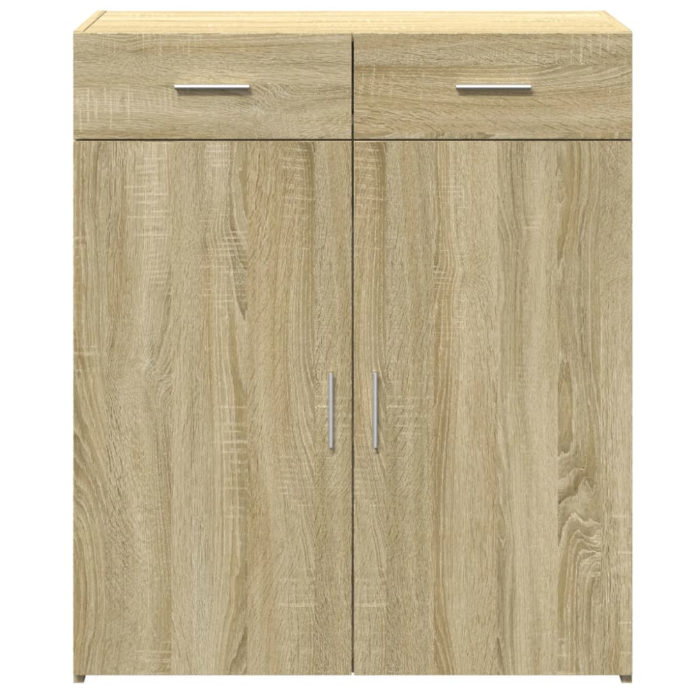 Produktbild för Skänk sonoma-ek 80x42,5x93 cm konstruerat trä