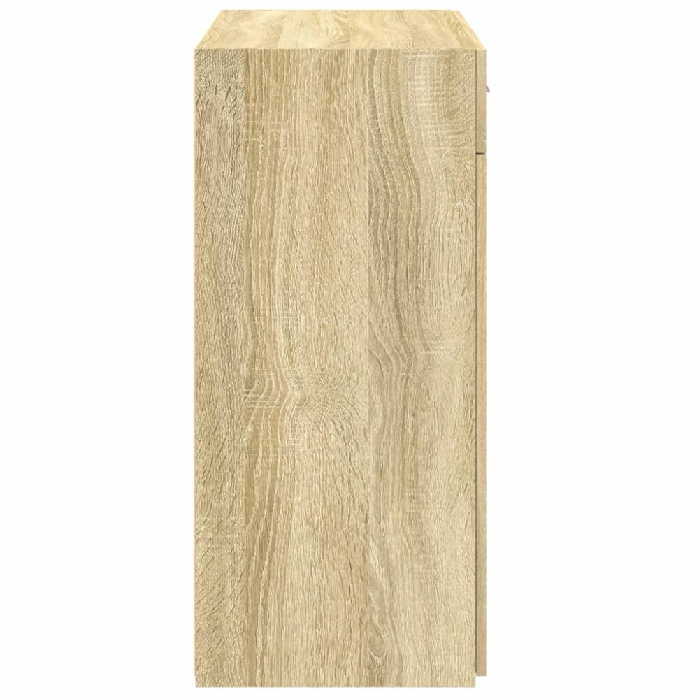 Produktbild för Skänk sonoma-ek 80x42,5x93 cm konstruerat trä
