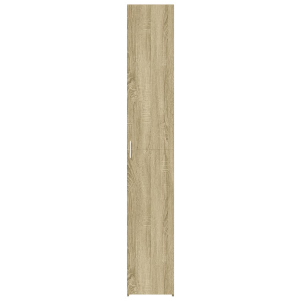Produktbild för Högskåp sonoma-ek 30x42,5x185 cm konstruerat trä