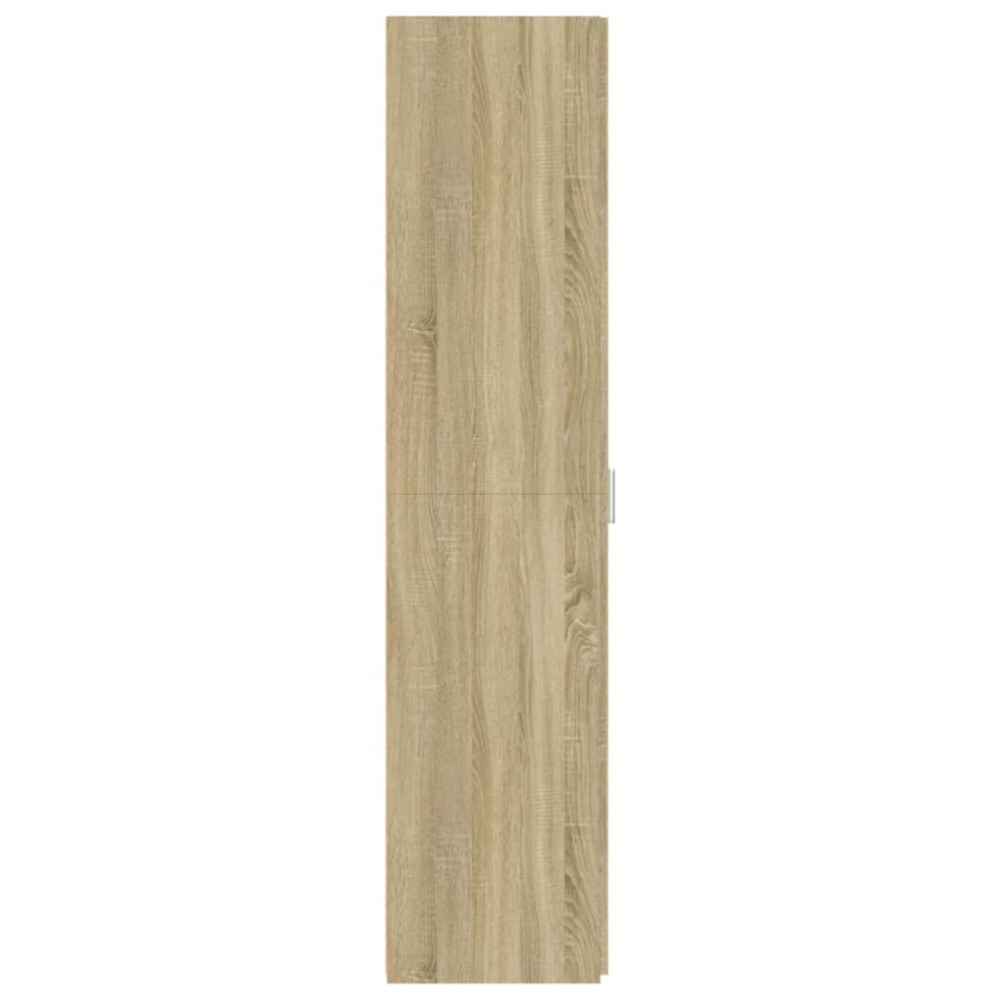 Produktbild för Högskåp sonoma-ek 30x42,5x185 cm konstruerat trä