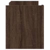 Produktbild för Tv-bänk brun ek 80x35x40 cm konstruerat trä