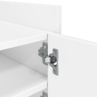 Produktbild för Tv-bänk vit 80x35x40 cm konstruerat trä