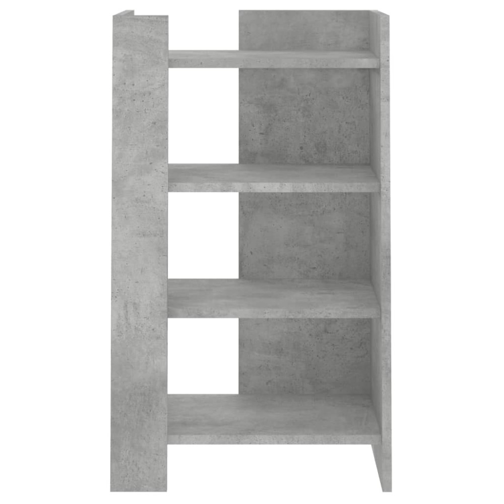 Produktbild för Skänk betonggrå 45x35x75 cm konstruerat trä