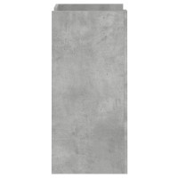 Produktbild för Skänk betonggrå 45x35x75 cm konstruerat trä