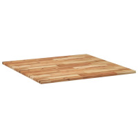 Produktbild för Bordsskiva fyrkantig 90x90x2 cm massivt akaciaträ