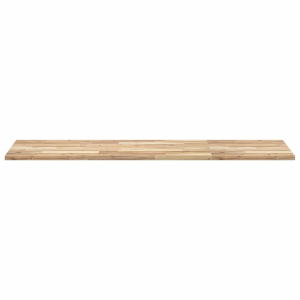 Produktbild för Bordsskiva rektangulär 140x50x2 cm massivt akaciaträ