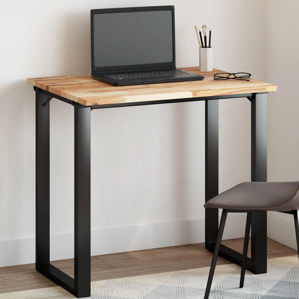Produktbild för Bordsskiva rektangulär 80x60x2 cm massivt akaciaträ