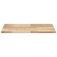 Produktbild för Bordsskiva rektangulär 80x60x2 cm massivt akaciaträ