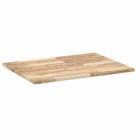 Produktbild för Bordsskiva rektangulär 80x60x2 cm massivt akaciaträ