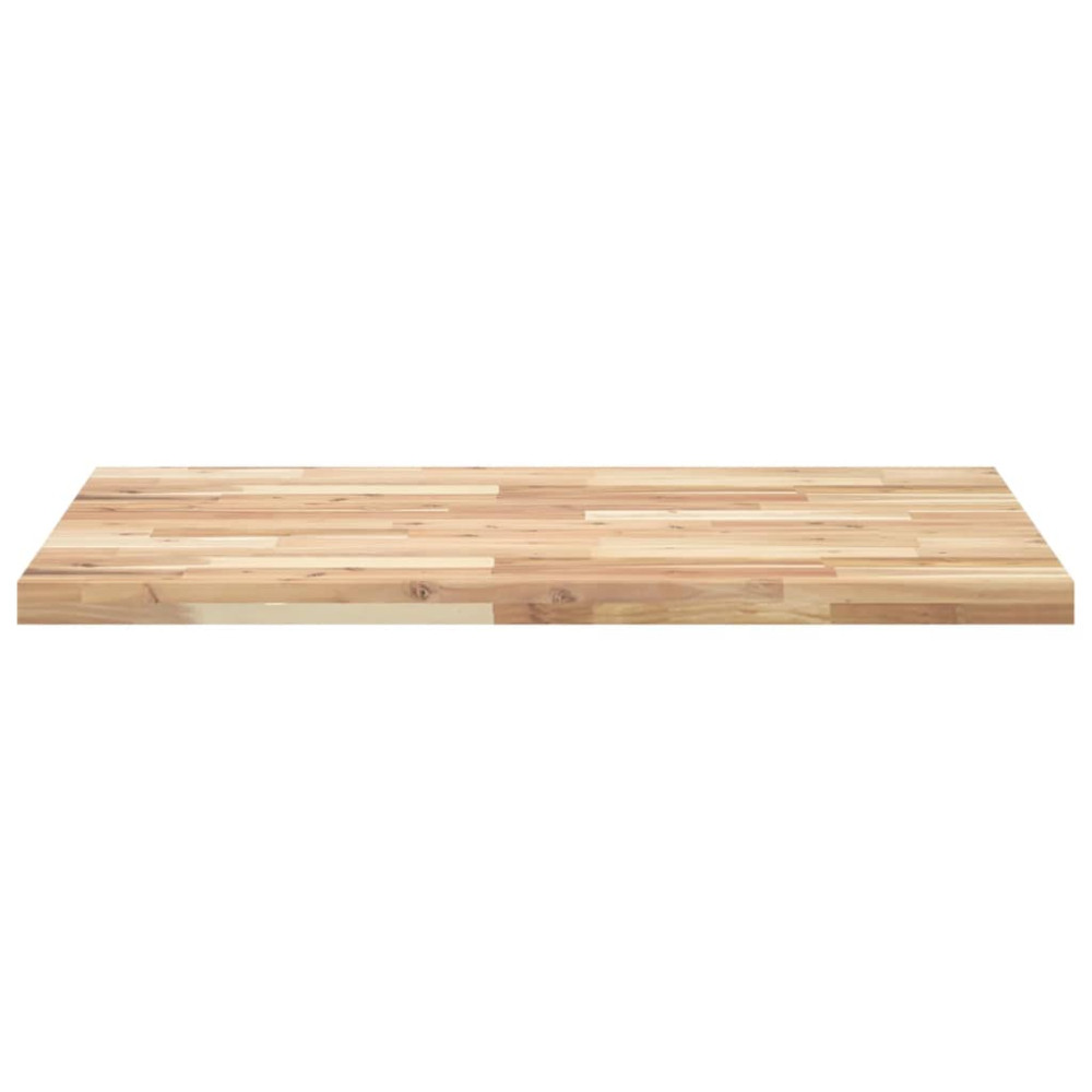 Produktbild för Bordsskiva rektangulär 120x70x4 cm massivt akaciaträ