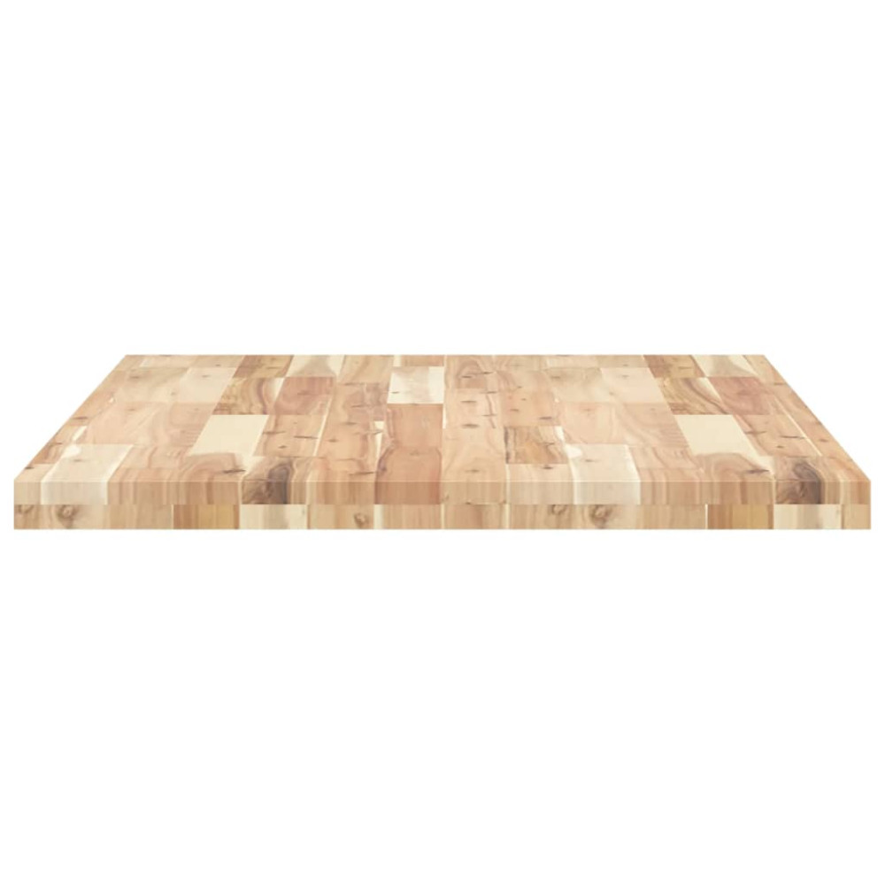 Produktbild för Bordsskiva rektangulär 120x70x4 cm massivt akaciaträ