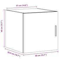 Produktbild för Väggskåp sonoma-ek 40x42,5x40 cm konstruerat trä