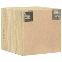 Produktbild för Väggskåp sonoma-ek 40x42,5x40 cm konstruerat trä