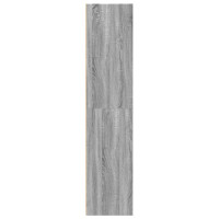 Produktbild för Högskåp grå sonoma 70x41x185 cm konstruerat trä