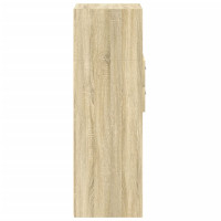 Produktbild för Högskåp sonoma-ek 45x42,5x124 cm konstruerat trä