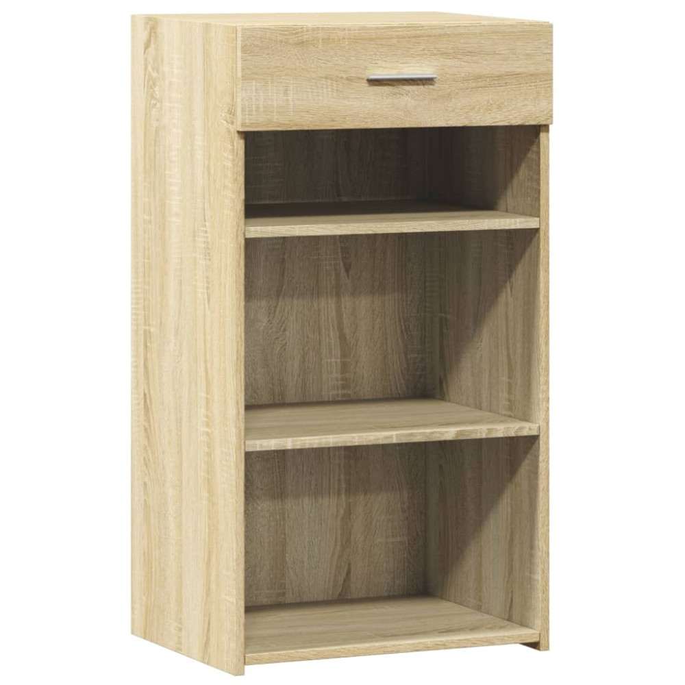 Produktbild för Skänk sonoma-ek 50x42,5x93 cm konstruerat trä