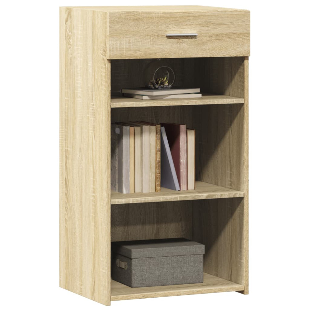 Produktbild för Skänk sonoma-ek 50x42,5x93 cm konstruerat trä