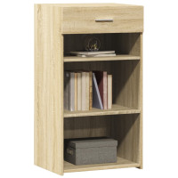 Produktbild för Skänk sonoma-ek 50x42,5x93 cm konstruerat trä