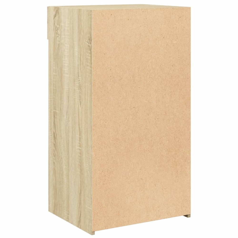 Produktbild för Skänk sonoma-ek 50x42,5x93 cm konstruerat trä