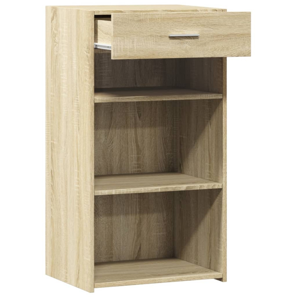 Produktbild för Skänk sonoma-ek 50x42,5x93 cm konstruerat trä