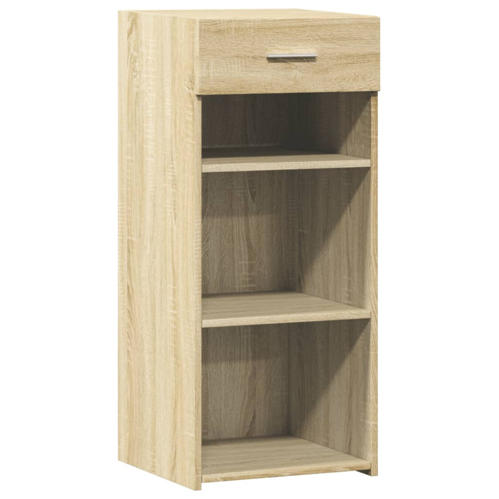 Produktbild för Skänk sonoma-ek 40x42,5x93 cm konstruerat trä