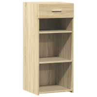 Produktbild för Skänk sonoma-ek 40x42,5x93 cm konstruerat trä