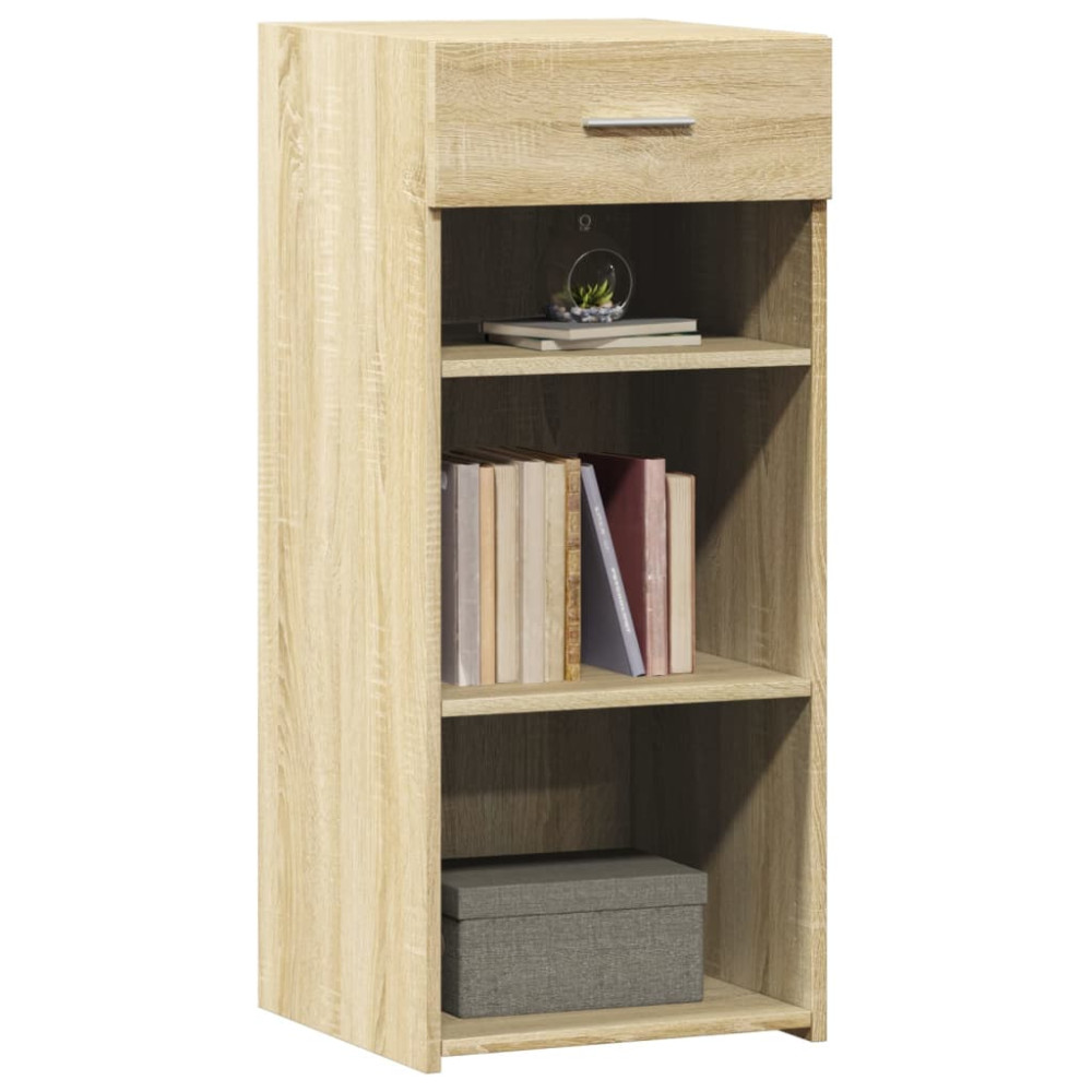 Produktbild för Skänk sonoma-ek 40x42,5x93 cm konstruerat trä