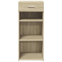 Produktbild för Skänk sonoma-ek 40x42,5x93 cm konstruerat trä