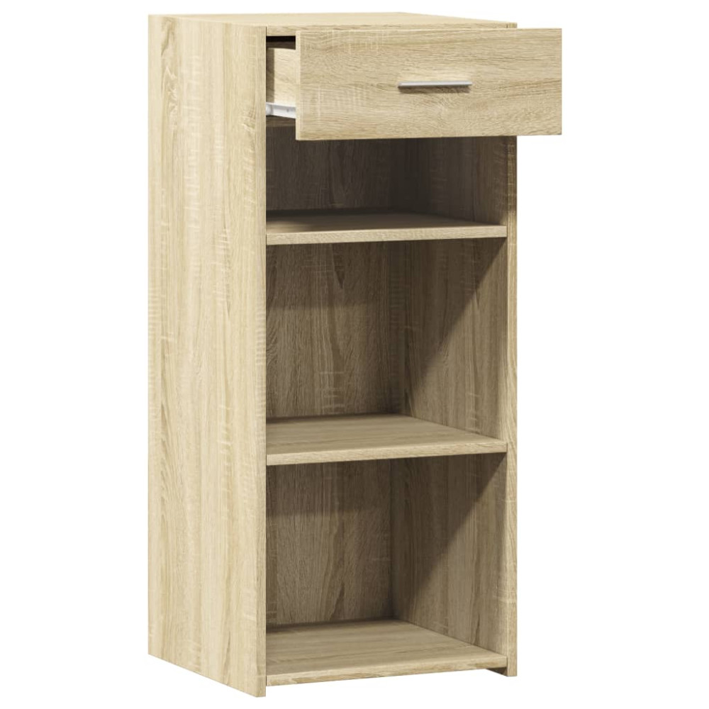 Produktbild för Skänk sonoma-ek 40x42,5x93 cm konstruerat trä