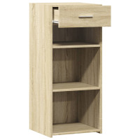 Produktbild för Skänk sonoma-ek 40x42,5x93 cm konstruerat trä